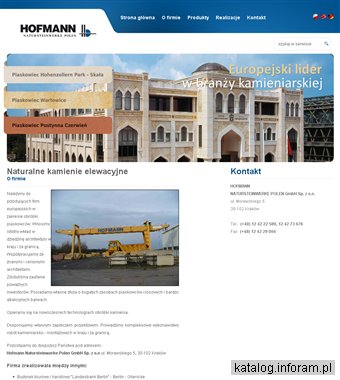 Kamień elewacyjny - Hofmann
