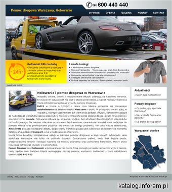 Holowanie Warszawa