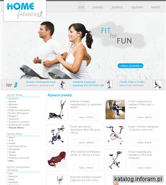 Ławka na siłownię i bieżnia treningowa - Home-Fitness.pl