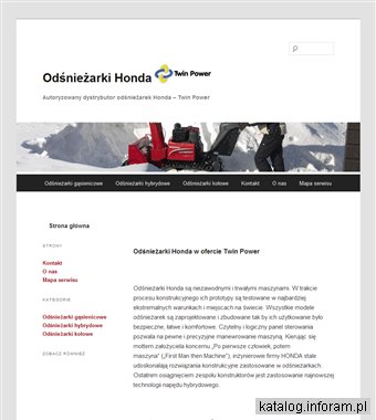 Odśnieżarki Honda od Twin Power