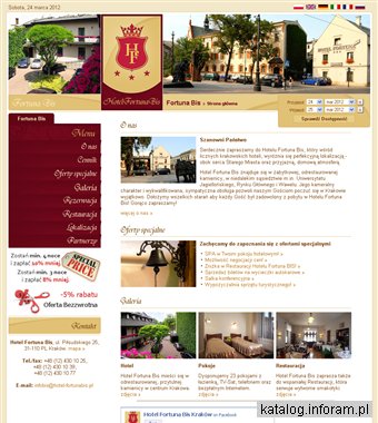 Hotel Fortuna Bis - Hotel kraków