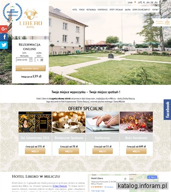 LIBERO Milicz nocleg