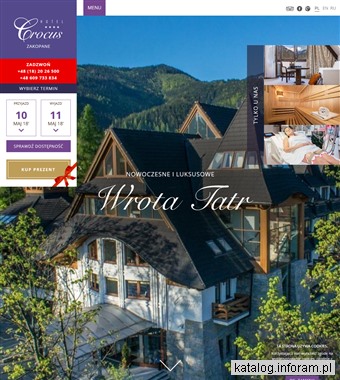 Zakopane - Hotele z Basenem - Crocus