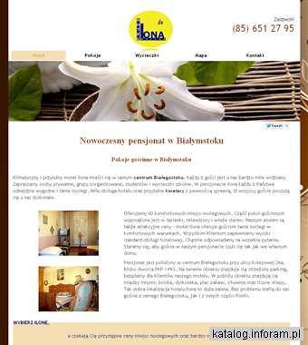 ILONA S.C. MACIEJ I KAZIMIERZ STROJEK motel w centrum Białegostoku