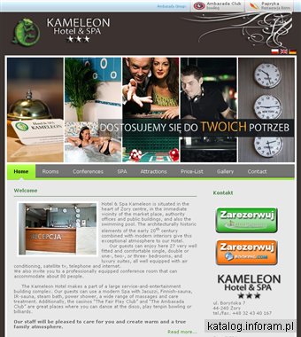 Hotel Kameleon w Żorach