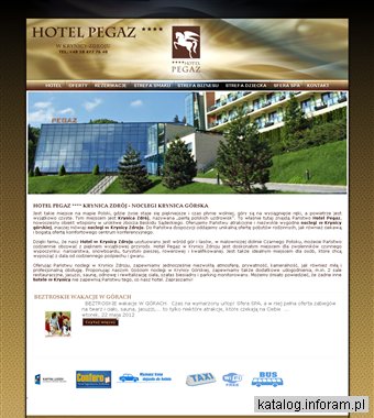 Krynica Górska noclegi, Krynica hotel - Hotel Pegaz