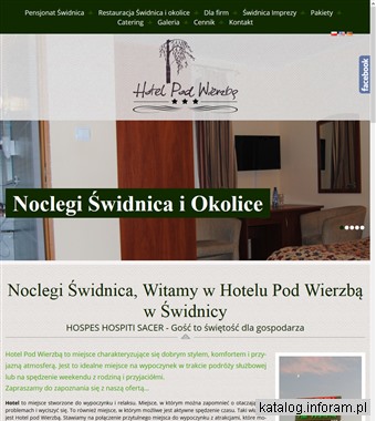 Hotele Świdnica i okolice  -  Hotel pod Wierzbą
