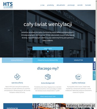 HTS anemostaty nawiewniki zawory