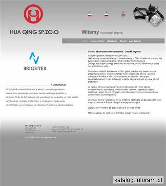 Latarki akumulatorowe hurtownia - huaqing.pl