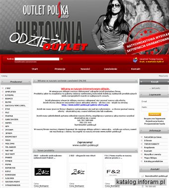 OUTLET POLSKA - hurtownia odzieży outlet