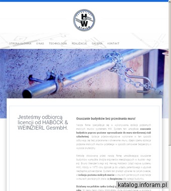 Osuszanie budynków - HWIzolan