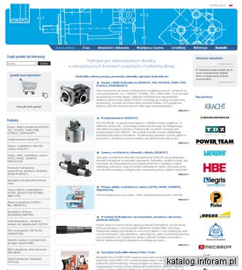 Pompy hydrauliczne - hydraulika siłowa