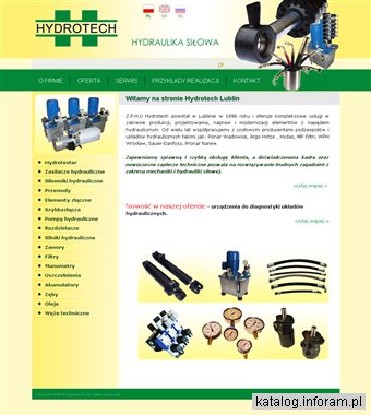 Hydrotech J. Gutowski - hydraulika siłowa, napędy i sterowanie