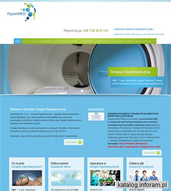 Komora hiperbaryczna w Warszawie - HyperMED