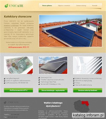 Kolektory słoneczne warmińsko-mazurskie