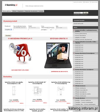 Sklep i-Kominy.pl - wkłady kominowe