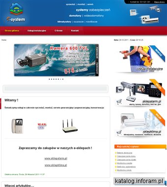 I-SYSTEM - instalacje alarmowe, kamery, elektryka, klimatyzatory