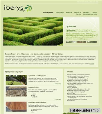 IBERYS DESIGN nawadnianie ogrodów Warszawa