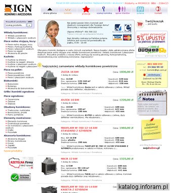 Wysokiej jakości kominki