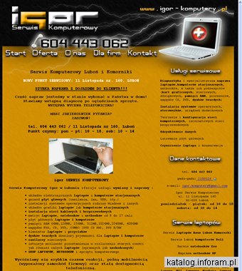Igor Serwis Komputerowy Poznań Luboń