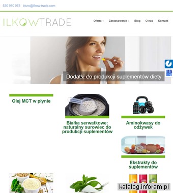 Aminokwasy do suplementów - ilkow-trade.com
