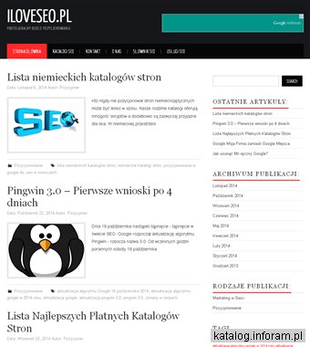 Blog o pozycjonowaniu Iloveseo