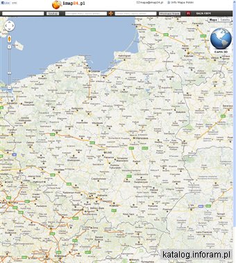 Mapa Polski