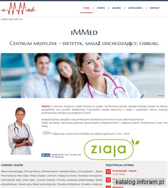 Immed - dietetyk piekary, chirurg piekary