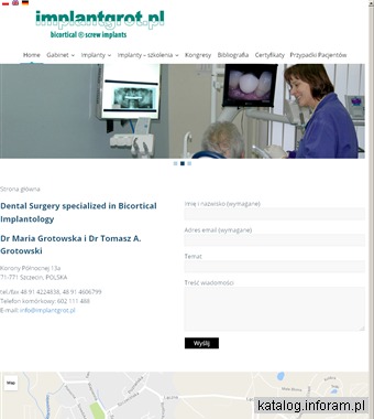 Implantgrot Stomatolog Szczecin