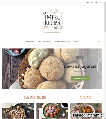 Proste przepisy kulinarne - improkitchen.pl