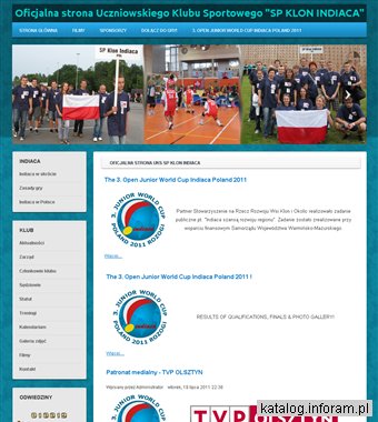 Oficjalna strona UKS SP KLON INDIACA