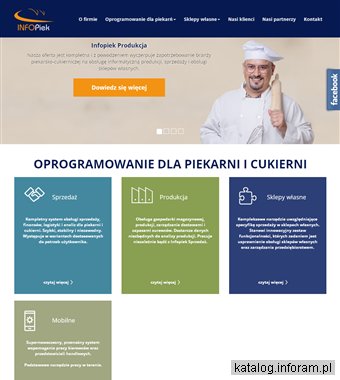Infopiek - oprogramowanie dla cukierni
