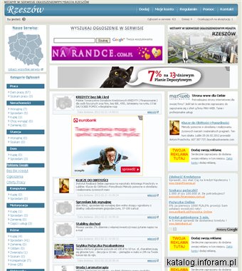 Ogłoszenia Rzeszów