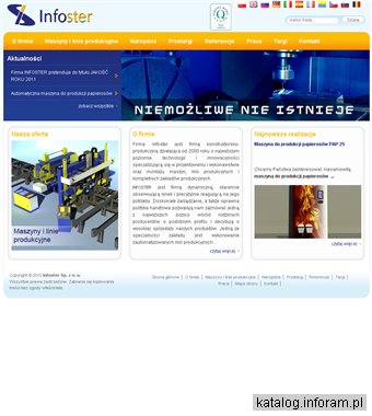 Infoster - Linie napełniania oraz rozlewania