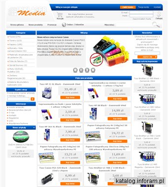 InkLaserMedia - tusze i tonery do drukarek
