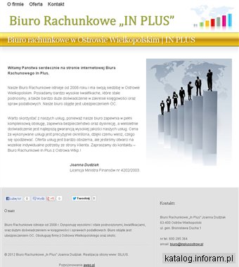 Biuro Rachunkowe In Plus
