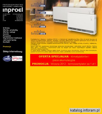 Inproel Kraków – dynamiczne piece akumulacyjne, ogrzewanie elektryczne