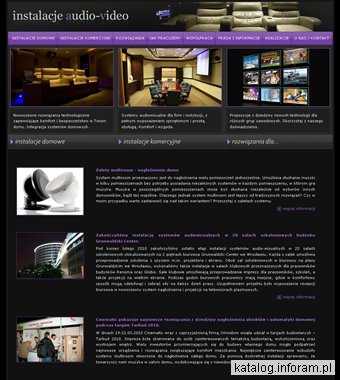 Instalacje audio-video, inteligentny dom i nagłośnienie