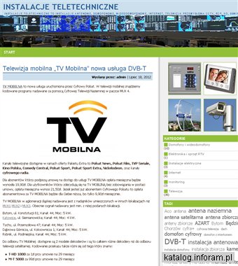 Instalacje teletechniczne i słaboprądowe