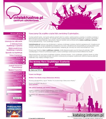 Skuteczna nauka i kurs szybkiego czytania - Intelektualnie.pl