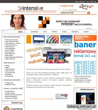 www.intensive.com.pl - Agencja reklamowa Poznań