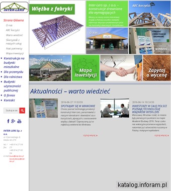 INTER - LERS Dachy konstrukcje drewniane