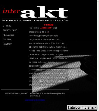 Pracownia ochrony i konserwacji zabytków