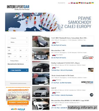 Używane samochody - interexportcar.pl