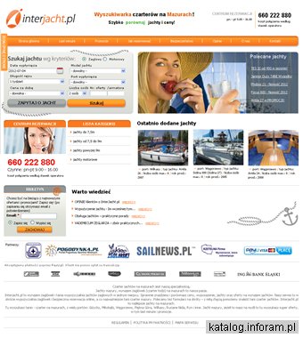 Czarter jachtów Mazury