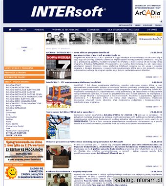 INTERsoft - programy CAD do projektowania wnętrz i konstrukcji budowlanych