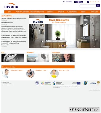 INVENA baterie prysznicowe polski producent