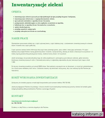 Inwentaryzacja zieleni