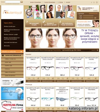 Markowe okulary korekcyjne