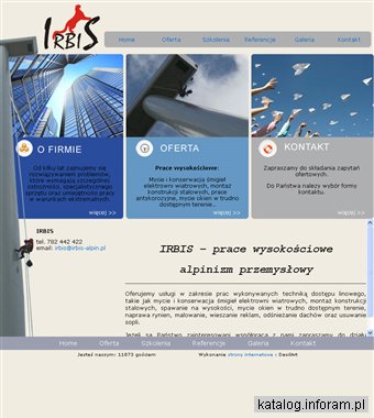 Irbis - prace wysokościowe